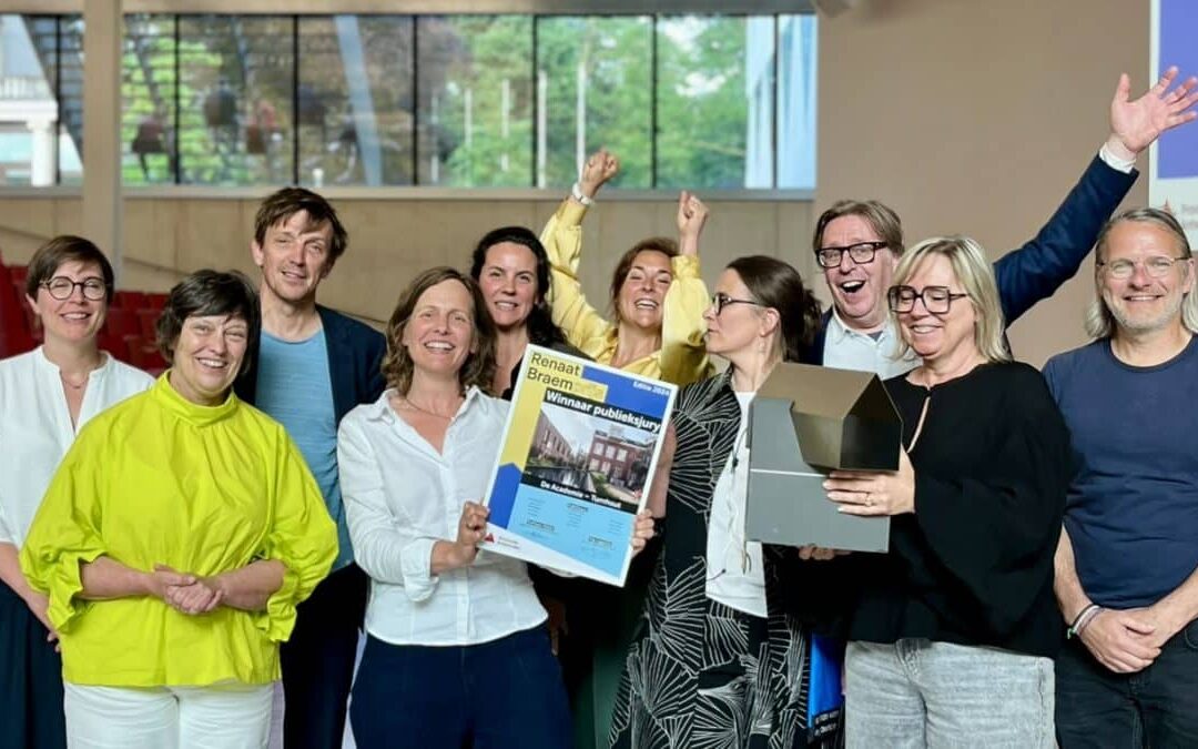 De Academie wint de Renaat Braemprijs van de pubklieksjury!